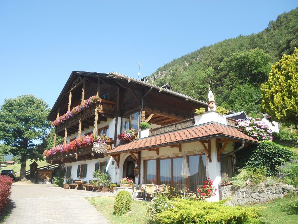Haus Schieder Leilighet Castelrotto Eksteriør bilde